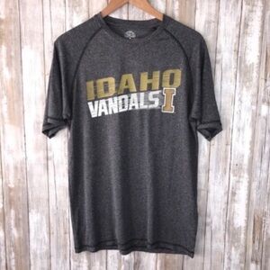 Idaho Vandals Performance Tee Men’s M Gray NCAA Athletic Shirt Moisture Wicking